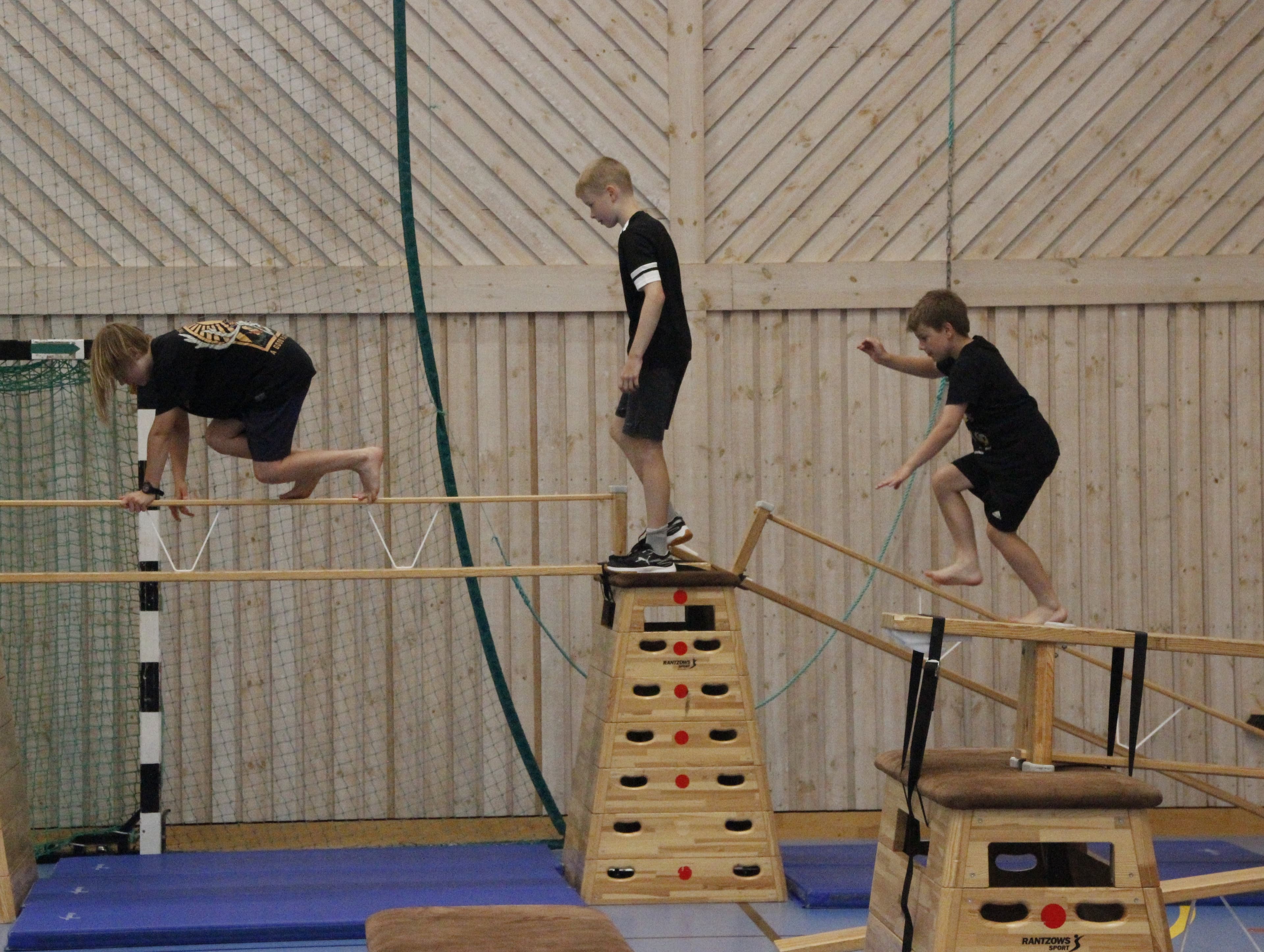 Parkour för barn i Bromma